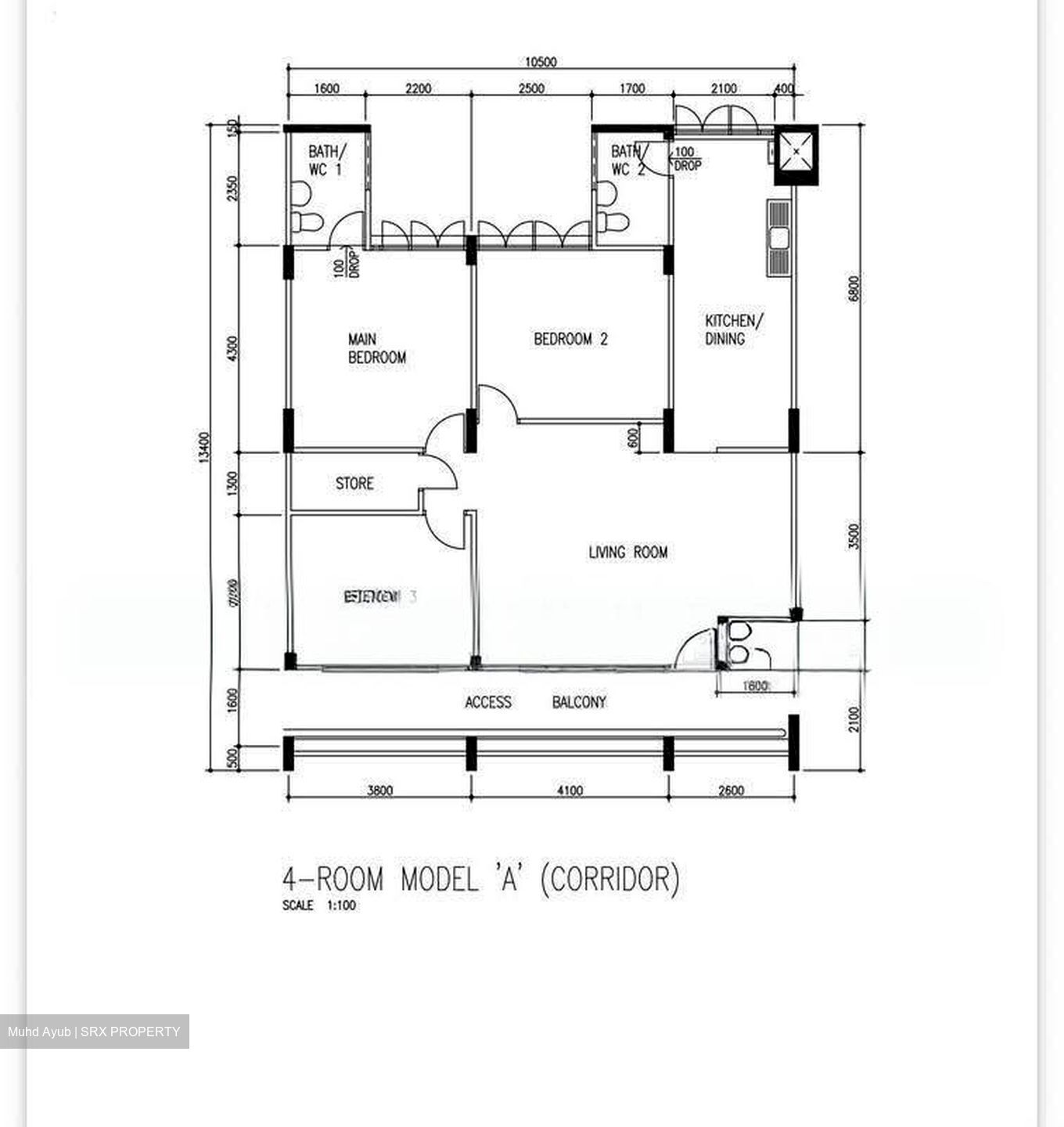 Blk 242 Serangoon Avenue 3 (Serangoon), HDB 4 Rooms #632037231
